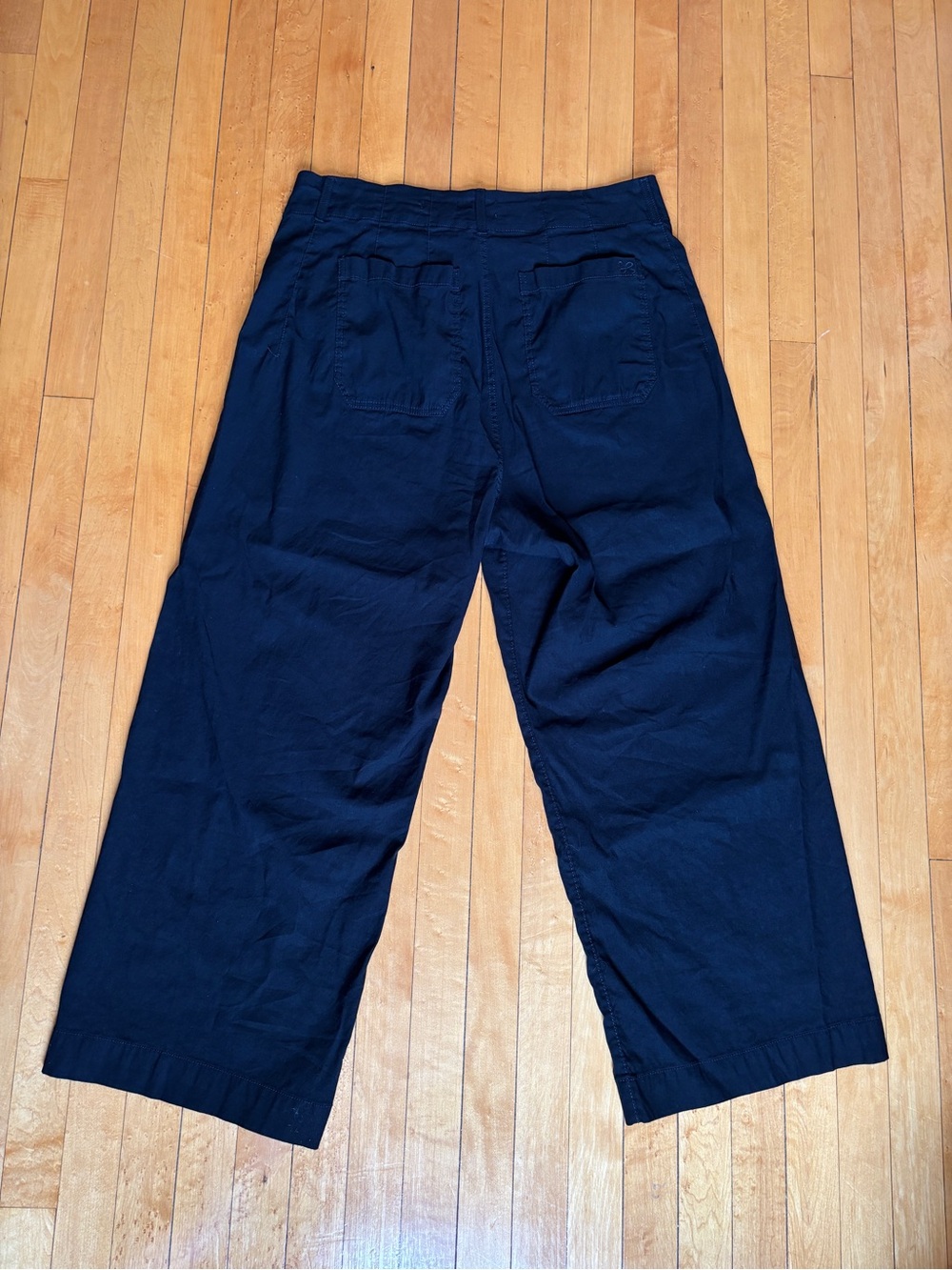 Maeve Anthropologie The Colette Black Wide-Leg Full-Length Pant | Women’s 20W - Picture 2 of 16